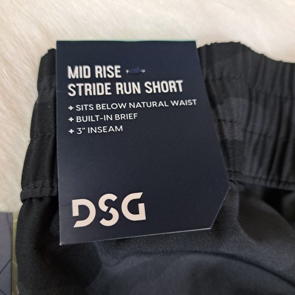 DGS Camo Mid Rise Running Shorts 2XL - Picture 6 of 9